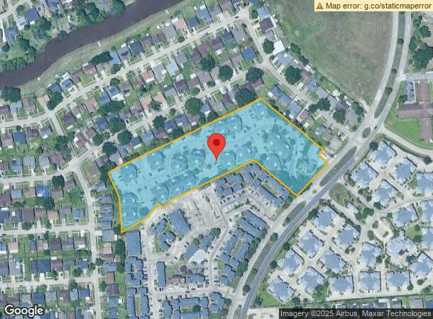  3320 Wall Blvd, Gretna, LA Parcel Map