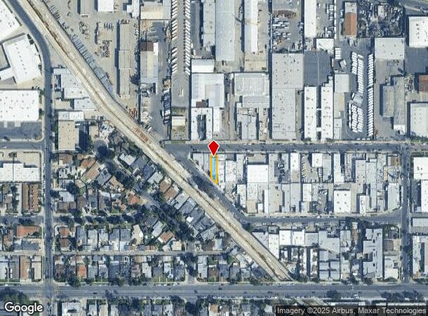 14756 Keswick St, Van Nuys, CA Parcel Map