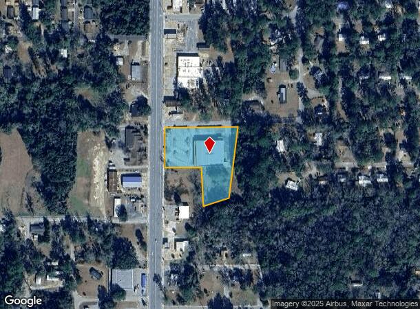  1150 N Jefferson St, Monticello, FL Parcel Map