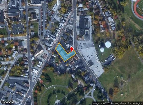  613 Baltimore St, Gettysburg, PA Parcel Map