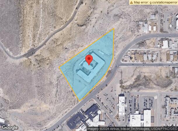  1831 Murchison Dr, El Paso, TX Parcel Map