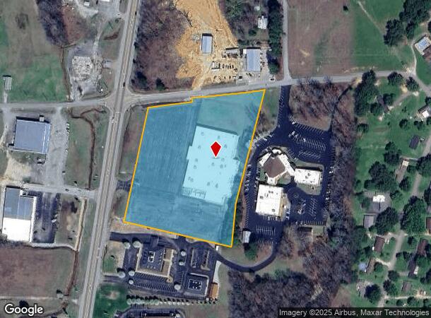  190 N Highway 641 N, Camden, TN Parcel Map