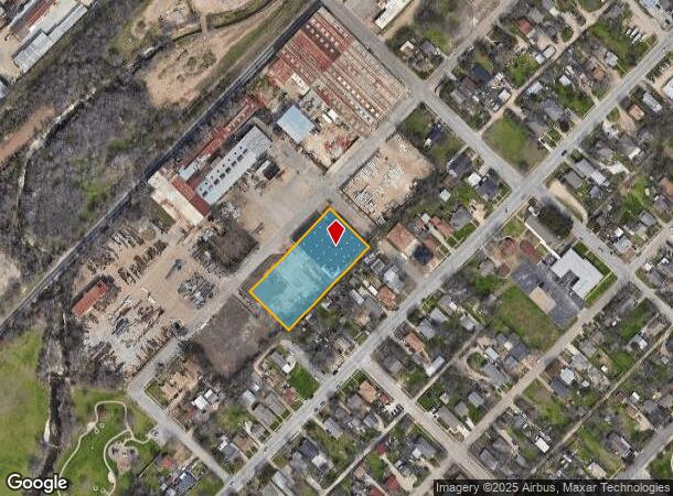  2100 Webster Ave, Waco, TX Parcel Map