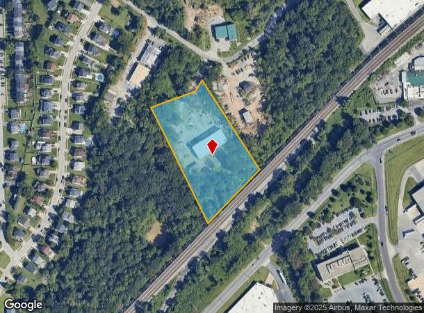 2133 Monumental Rd, Halethorpe, MD Parcel Map