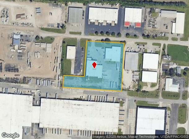  2469 Creekway Dr, Columbus, OH Parcel Map