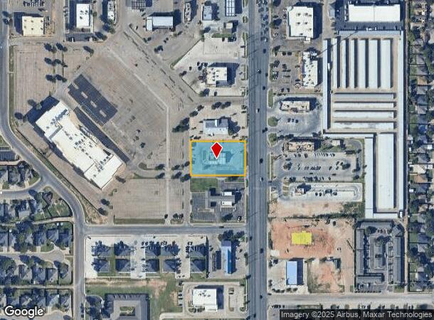  8226 University Ave, Lubbock, TX Parcel Map