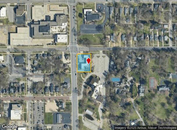  124 N Eddy St, South Bend, IN Parcel Map