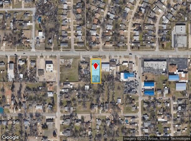  3314 Se 15Th St, Del City, OK Parcel Map