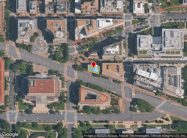  633 Pennsylvania Ave Nw, Washington, DC Parcel Map