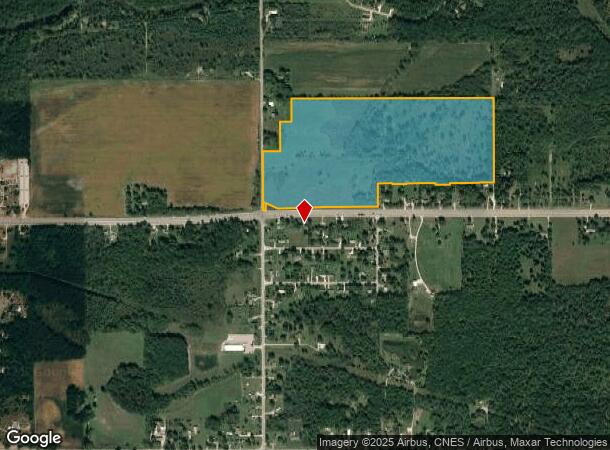  8000 E Pickard Rd, Mount Pleasant, MI Parcel Map