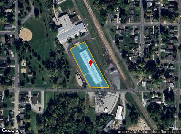 1015 W Jefferson St, Vandalia, IL Parcel Map