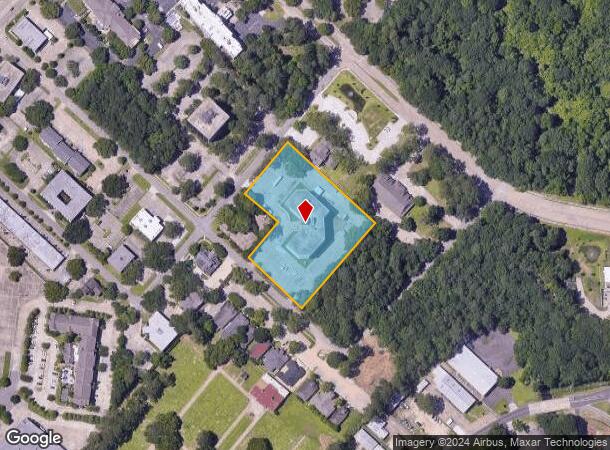  202 Rue Iberville, Lafayette, LA Parcel Map