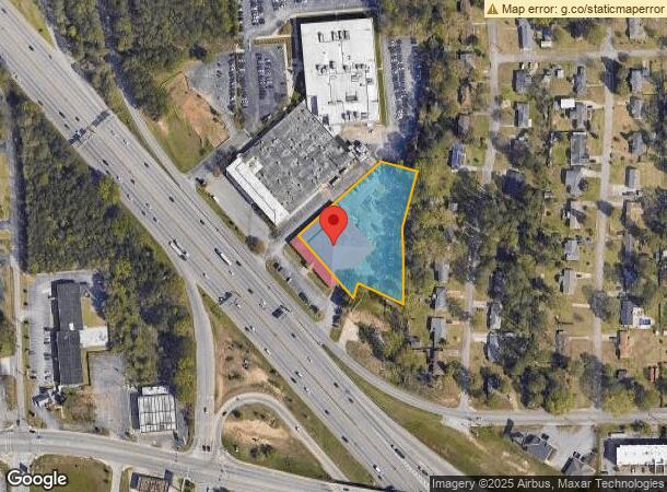  1624 Browning Rd, Columbia, SC Parcel Map