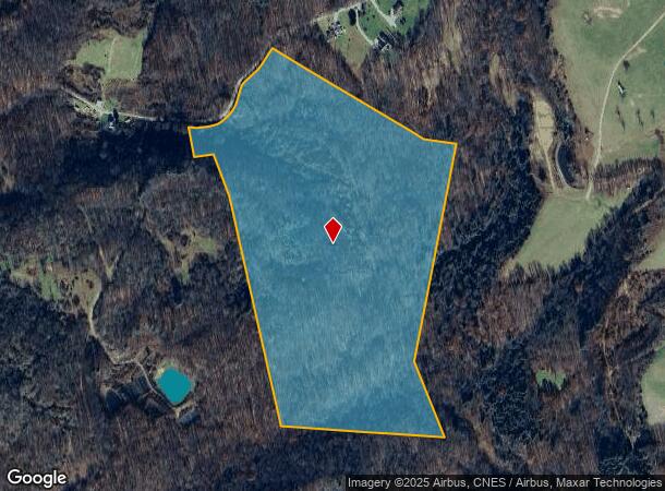  Glade Run Rd, Albright, WV Parcel Map