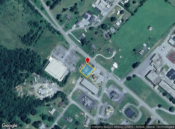 701 Fort Chiswell Rd, Max Meadows, VA Parcel Map
