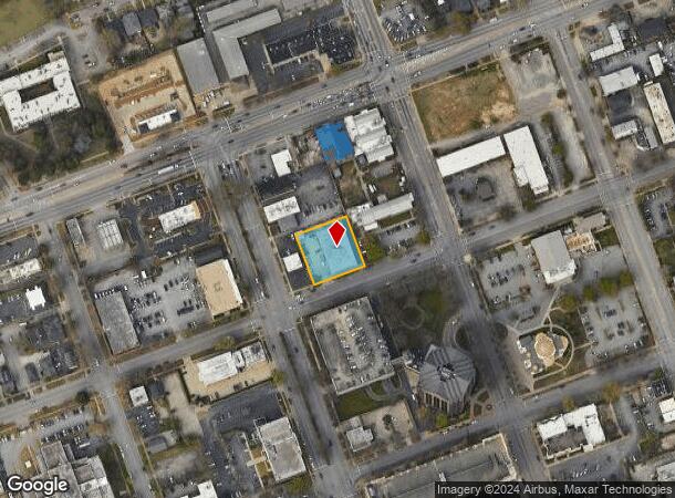  1115 Calhoun St, Columbia, SC Parcel Map