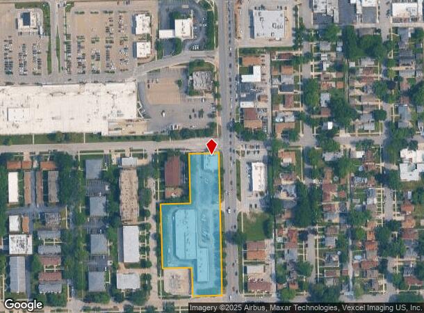 9600 S Pulaski Rd, Oak Lawn, IL Parcel Map