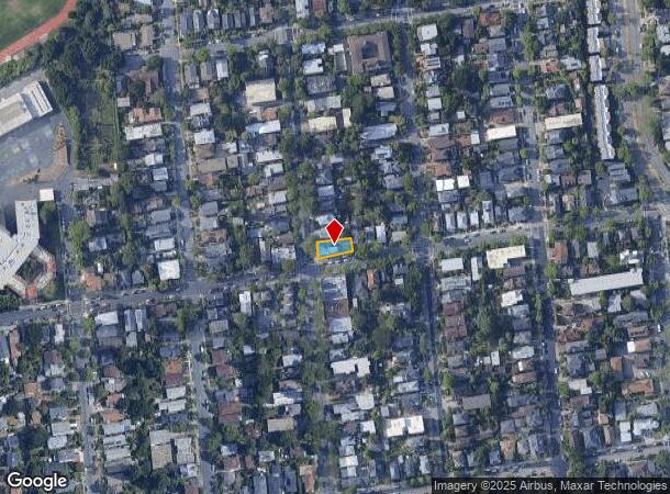 1909 Rose St, Berkeley, CA Parcel Map