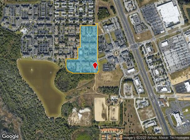  16554 Cagan Crossings Blvd, Clermont, FL Parcel Map