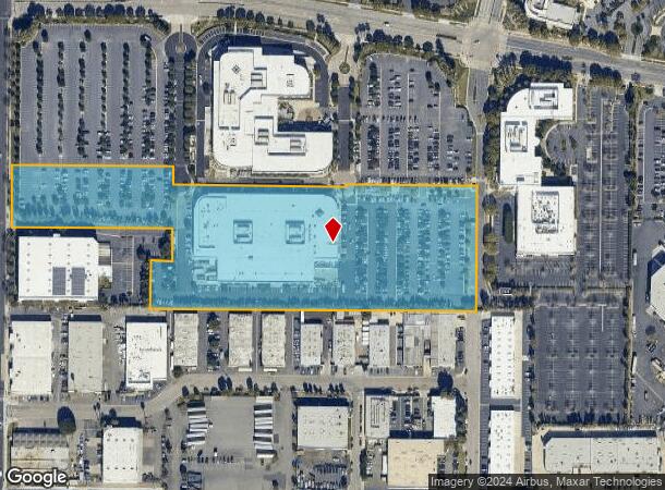  1610 E Saint Andrew Pl, Santa Ana, CA Parcel Map