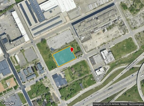  547 Harper Ave, Detroit, MI Parcel Map