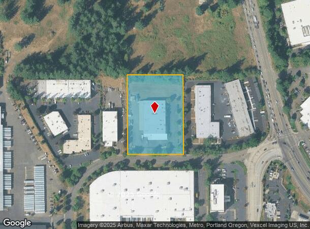 9525 Sw Commerce Cir, Wilsonville, OR Parcel Map