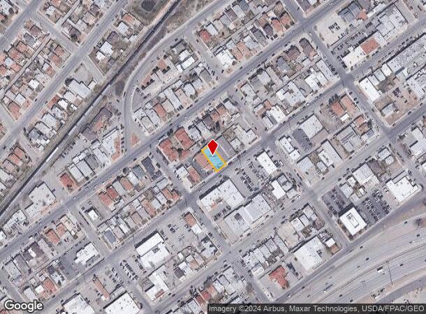  2415 E Yandell Dr, El Paso, TX Parcel Map