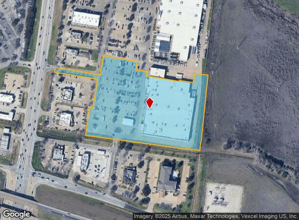 1316 N Highway 77, Waxahachie, TX Parcel Map