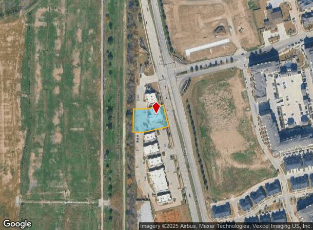  4140 N Collins St, Arlington, TX Parcel Map
