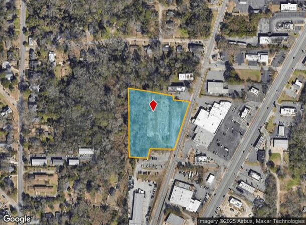  1060 Clinton Rd, Macon, GA Parcel Map