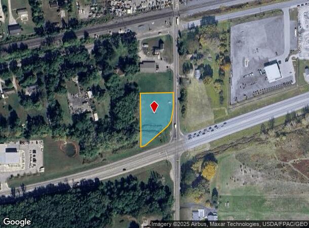  1710 S Crissey Rd, Monclova, OH Parcel Map