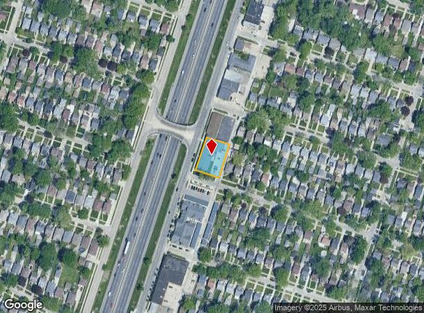20304 Harper Ave, Harper Woods, MI Parcel Map