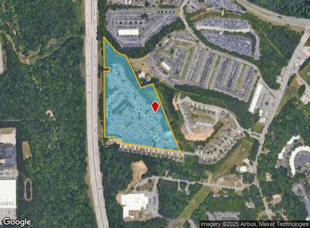 2900 Laurel Ridge Way, Atlanta, GA Parcel Map