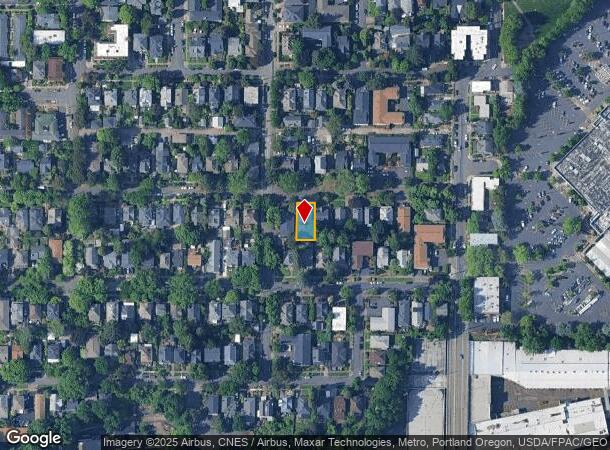  2610 Ne Clackamas St, Portland, OR Parcel Map