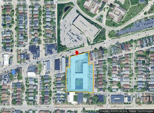 5501 W National Ave, Milwaukee, WI Parcel Map