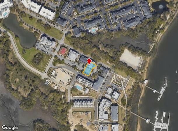 109 River Landing Dr, Daniel Island, SC Parcel Map