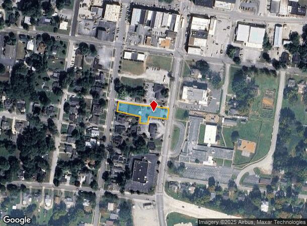 208 S Main St, Franklin, KY Parcel Map