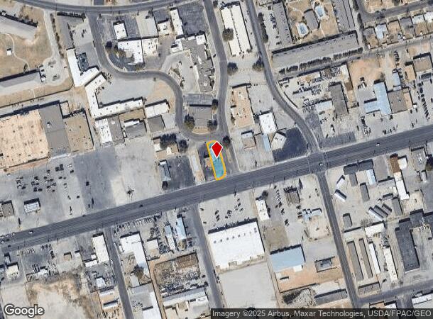 2145 E 8Th St, Odessa, TX Parcel Map