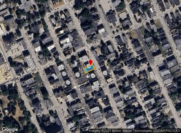 107 Bartlett St, Lewiston, ME Parcel Map