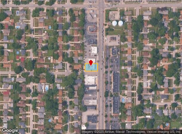 8146 Calumet Ave, Munster, IN Parcel Map