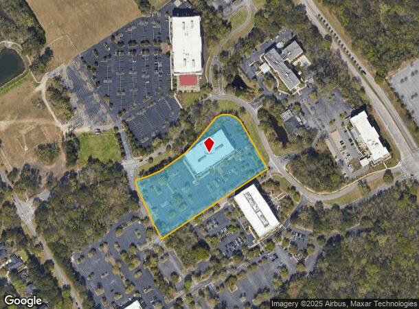 125 Fairchild St, Daniel Island, SC Parcel Map