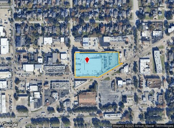  5106 Bissonnet St, Bellaire, TX Parcel Map