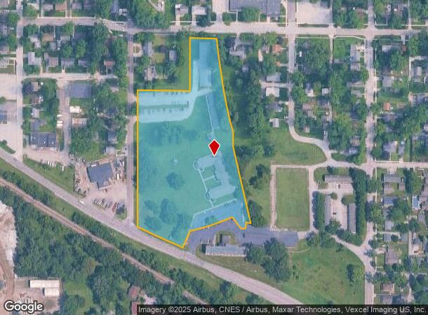  1158 Lincolnway, Valparaiso, IN Parcel Map