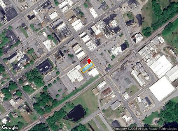 107 S Main St, Franklin, VA Parcel Map