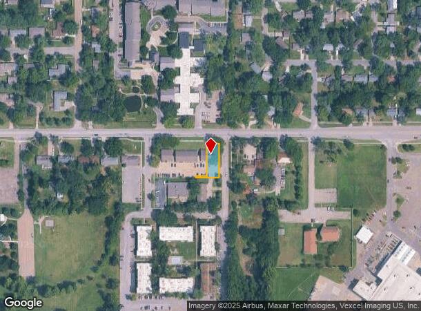  1601 Sw 37Th St, Topeka, KS Parcel Map
