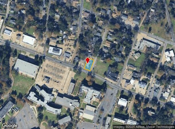  724 University Pky, Natchitoches, LA Parcel Map