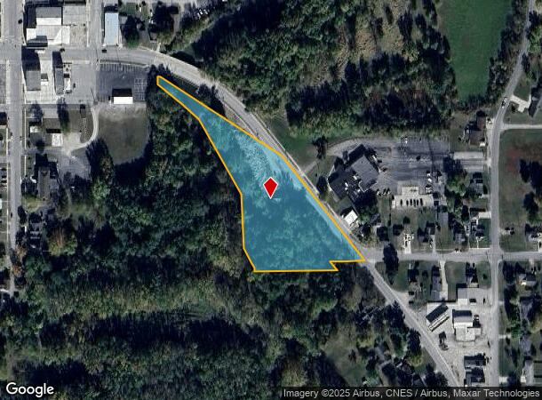  495 E Perry St, Paulding, OH Parcel Map