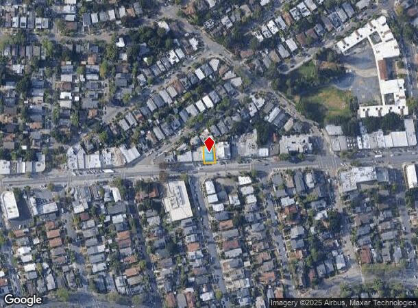 1655 Solano Ave, Berkeley, CA Parcel Map