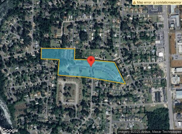  7510 E Netherland Dr, Fayetteville, NC Parcel Map