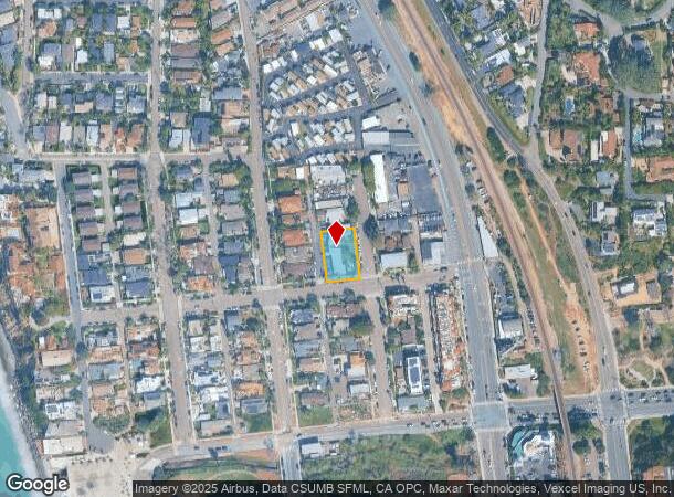 210 A St, Encinitas, CA Parcel Map
